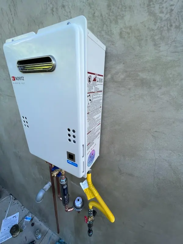 Tankless water heater installation for Sterling City homes